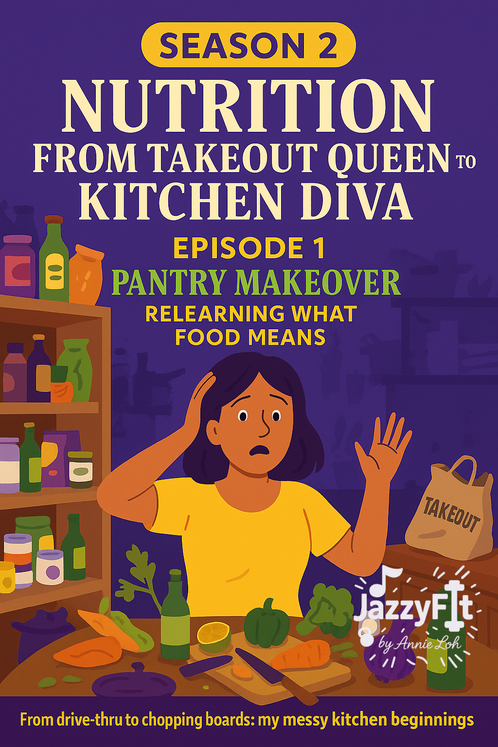 Season 2 – Episode 1 : Pantry Makeover-Relearning What Food&nbsp;Means